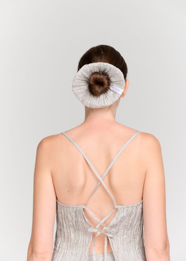 Silver Mist Scrunchie